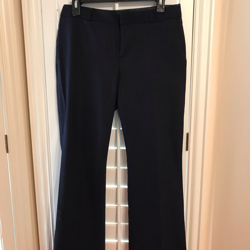 Navy stretch dress pant